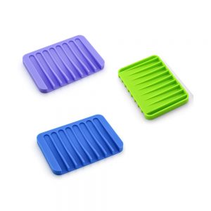 JaiPraj Co. Ayurveda - Jabonera Silicona Cuadrada Pitta Dosha Ayurveda 01